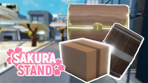 New Box System Roblox Sakura Stand Youtube