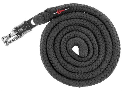 Lead Rope Covalliero Classicsoft With Panic Hook Stone Grey Agrivos