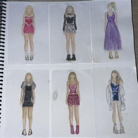 watercolor taylor outfits! : r/TaylorSwift