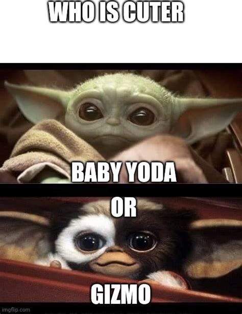 Image Tagged In Baby Yoda Gremlin Imgflip