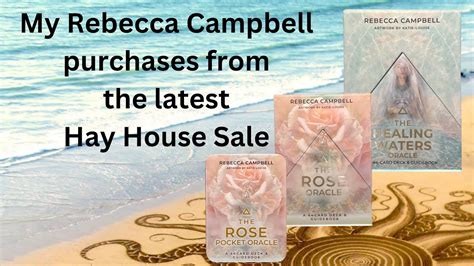 Rebecca Campbells Healing Waters And Rose Oracle Decks Youtube