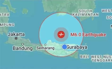 Update Gempa Tuban Ada Gempa Susulan Tapi Tidak Berpotensi Tsunami