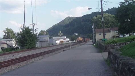 A Second Csx Intermodal Train Marmet Wv Youtube