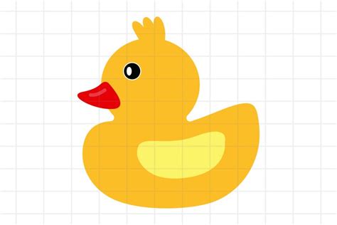 Rubber Ducky Svg Png Eps Cutting File Kids Toy Vector