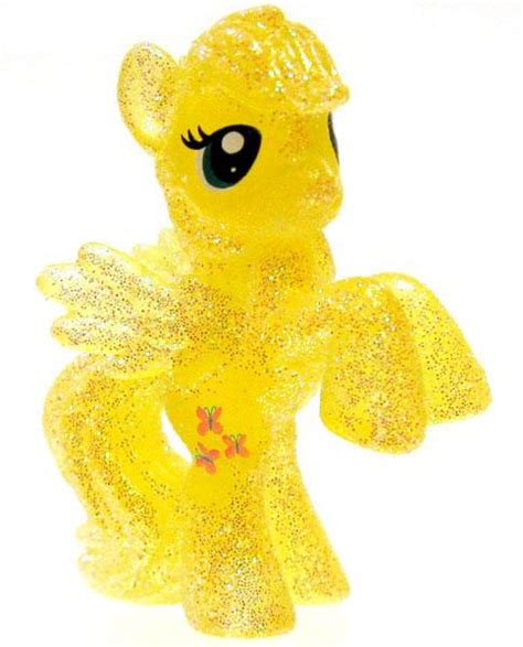 My Little Pony 2 Inch Fluttershy PVC Figure (Crystal Glitter) - Walmart.com