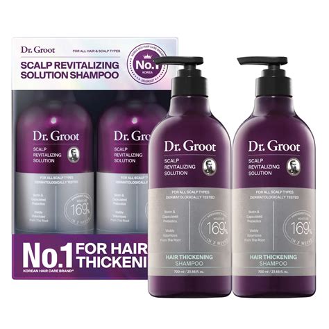 Dr Groot Scalp Revitalizing Shampoo 236 Fl Oz 2 Pack Costco