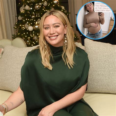 Hilary Duff Shows Off Baby No 4 Bump Pregnancy Photos In Touch Weekly