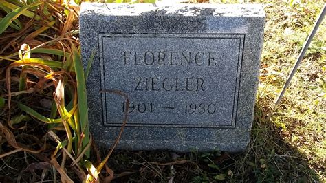 Florence Ada Warner Ziegler 1901 1980 Find A Grave Memorial