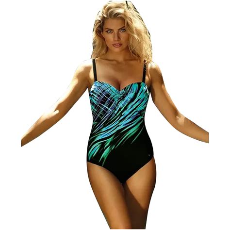 Swimming Suit Womenaxxd Print Strap Sexy Elegant Plus Size Swimdresses Swimsuits For For New