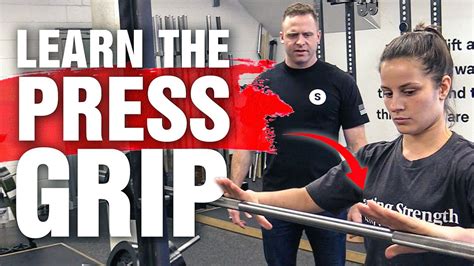 The Perfect Grip For Overhead Press Youtube