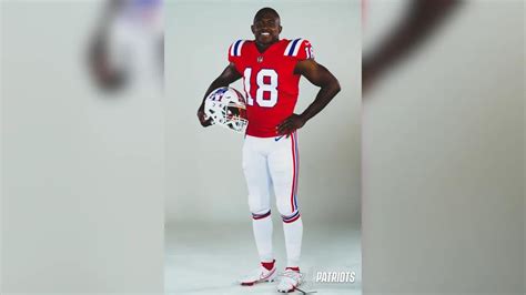 [Patriots] Red throwback alternate uniforms for 2022 Photo collection ...