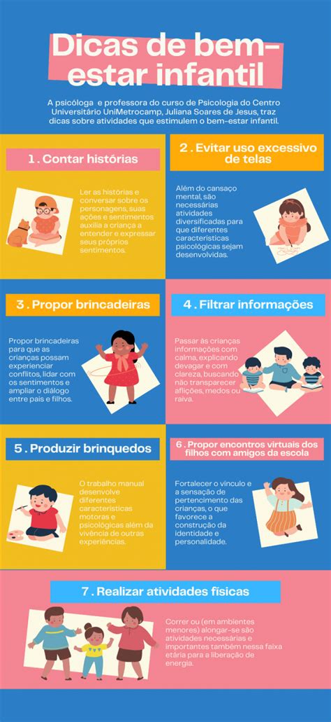 Dicas De Bem Estar Infantil E Sa De Mental Confira Blog Universit Rio