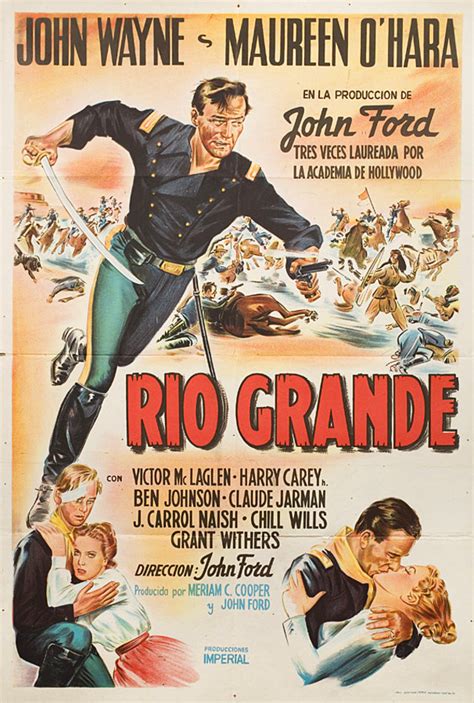 Rio Grande Original R1950s Argentine Movie Poster - Posteritati Movie ...