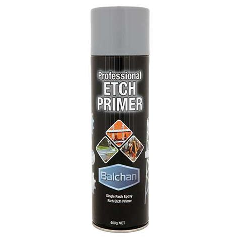 Balchan Industrial And Equipment Paint Black Etch Primer 400gm