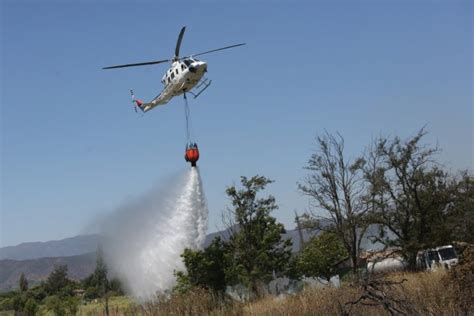 Incendios Forestales Onemi Informa Que Hay Siete En Combate 48