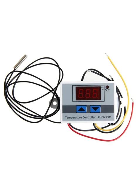 220VAC Digital LED Temperature Controller XH W3001 For Incubator