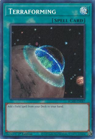 Terraforming Monstrous Revenge 1st Edition Yugioh TrollAndToad