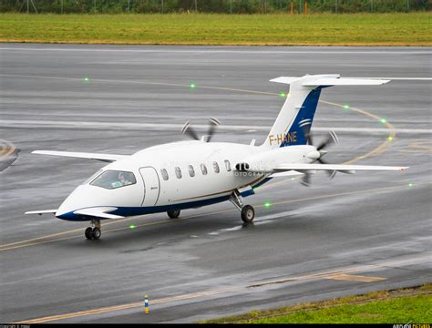 F HANE Oyonnair Piaggio P 180 Avanti I II at La Coruña Photo ID