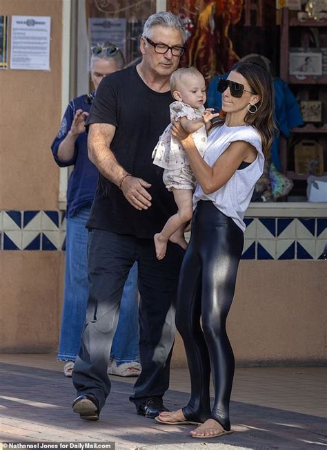 Alec Baldwin And Wife Hilaria Look Tense As They Take Turns Carrying