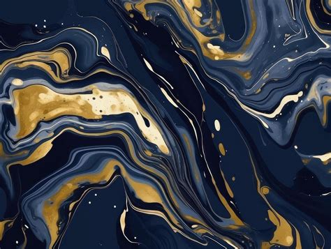 Luxury Blue And Gold Marble Texture Background Wallpaper 23878850 Stock