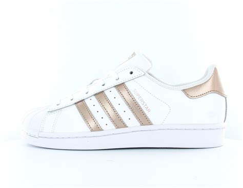 Adidas Superstar Femme Blanc Rose Gold