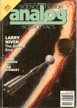 ANALOG Science Fiction Science Fact January Jan 1987 The Smoke