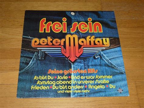 Lp Peter Maffay Frei Sein Seine Gr Ssten Hits Kaufen Auf Ricardo