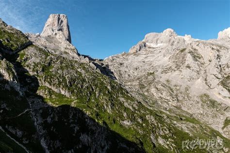 Naranjo De Bulnes Known As Picu Urriellu In Picos De Europa Wall