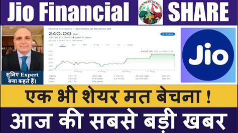 Jio Financial Share Latest News Jio Financial Share News Jio