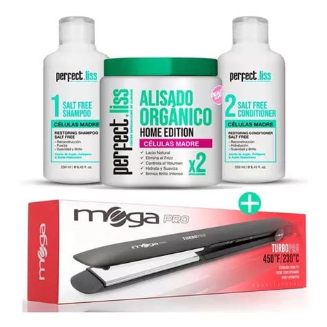 Kit Alisado Org Nico Perfect Liss Y Plancha Mega Cuotas Sin Inter S