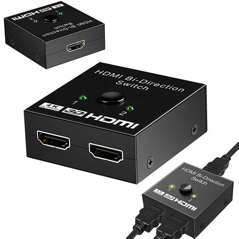 Hdmi Switch Rozdzielacz X Do Hdmi K Bi Direction X Splitter