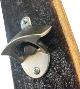 Bottle Opener Made From Reclaimed Kentucky Bourbon Barrel Stave