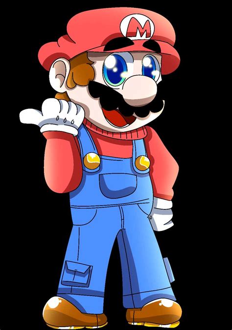 Mario Anime Style By Ellieinkling4973 On Deviantart