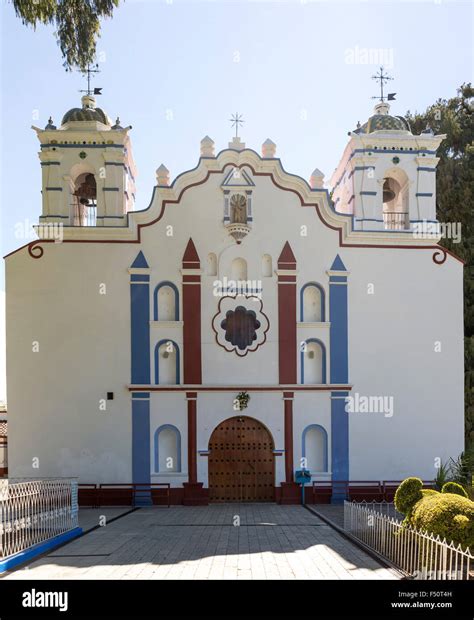 Temple Of The Virgin Mary Of The Assumption In The Town Of Santa Maria