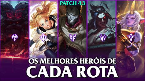 Os Melhores Campe Es De Cada Rota No Lol Wild Rift Patch