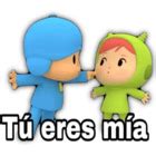 Tu eres mía Sticker de WhatsApp DescargarStickers