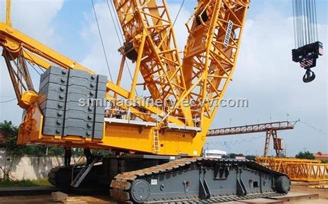 Used Liebherr 750t Crawler Crane Lr1750 Excellent Condition From China