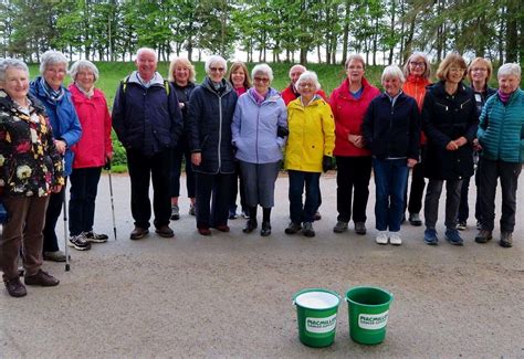 Huntly Charity Walk Raises £500 For Macmillan Cancer Support