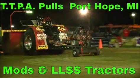 Mod Tractors Light Limited Super Stock Llss Tractors Ttpa Pulls At