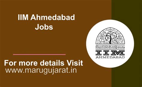 Iim Ahmedabad Recruitment For Various Posts 2022