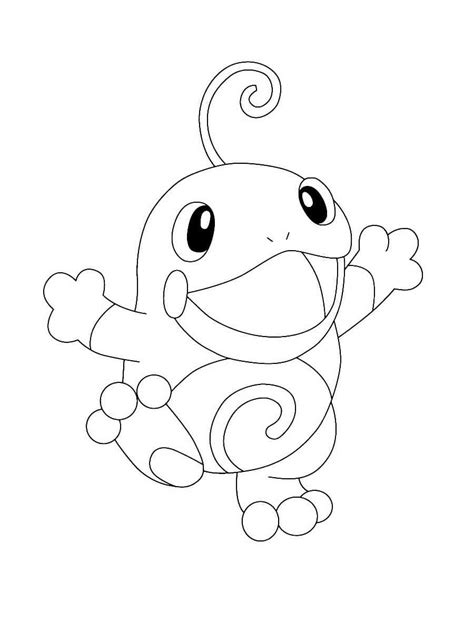 Politoed Pokemon Coloring Page Windingpathsart The Best Porn Website