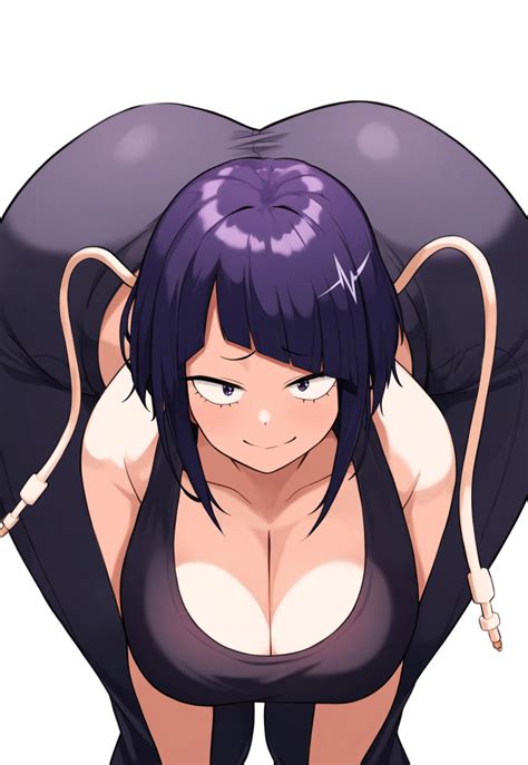 Rule 34 1girls Ai Generated Arched Back Bending Over Boku No Hero