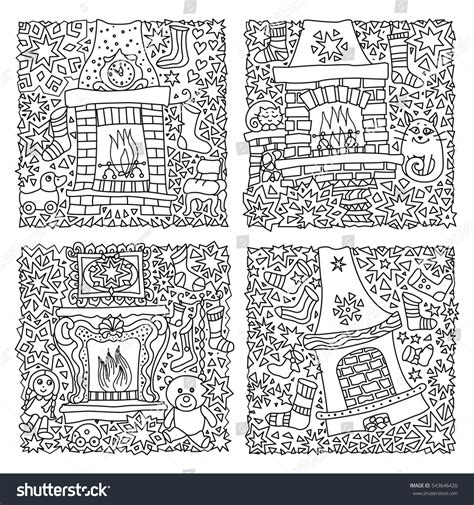 house with fire place