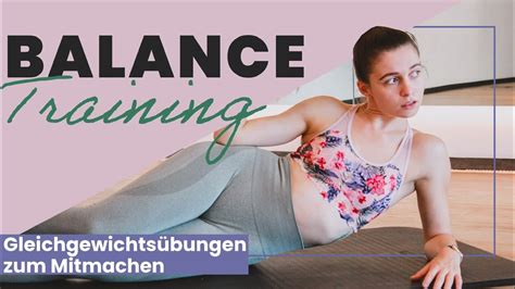 9MIN Balance Training für zu Hause Gleichgewichtsübungen zum