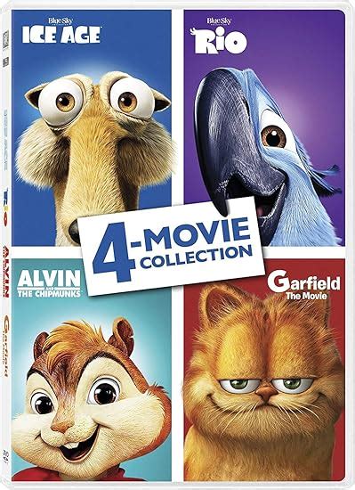 Ice Age Rio Alvin And The Chipmunks Garfield Jesse Eisenberg Anne