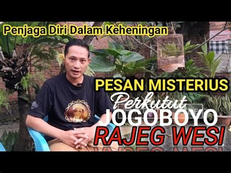 Perkutut Penjaga Ghaib Katuranggan Jogo Boyo Dan Rajeg Wesi