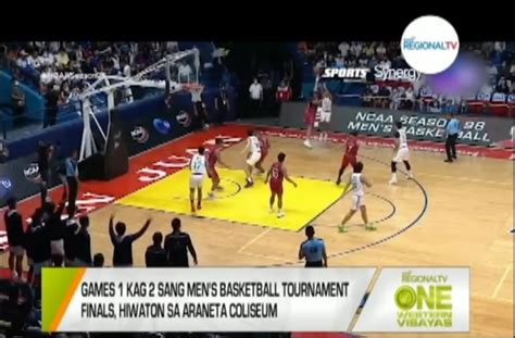 One Western Visayas Games Sang Ncaa Men S Basketball Finals