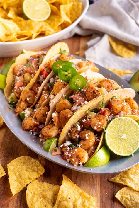 Jerk Shrimp Tacos With Pineapple Salsa The Adventure Bite