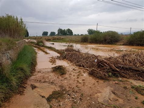 Así va el río Magro a su paso por el Pontón