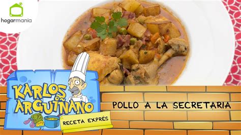 Receta De Pollo Al Ajillo De Karlos Arguiñano Noticias De Pollo